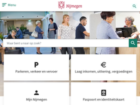 'nijmegen.nl' screenshot