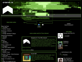 'kyberia.sk' screenshot