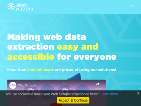 'webscraper.io' screenshot