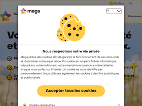 'mega.be' screenshot