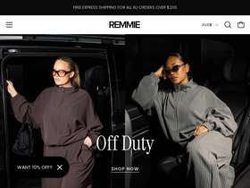 remmiebyriley.com homepage screenshot