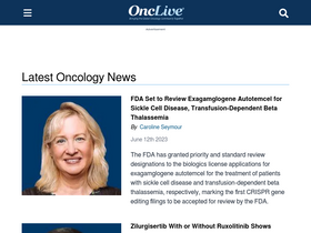 'onclive.com' screenshot