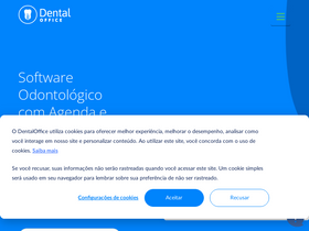 'dentaloffice.com.br' screenshot
