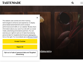 'tastemade.com.br' screenshot