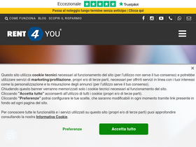 'rent4you.it' screenshot
