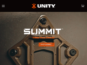 'unitytactical.com' screenshot