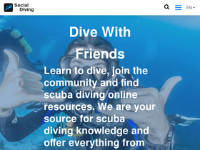 'social-diving.com' screenshot