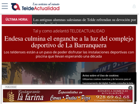 'teldeactualidad.com' screenshot