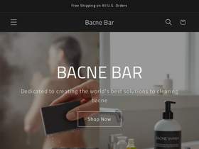 bacnebar.com homepage screenshot