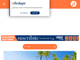 'eldestaperadio.com' screenshot