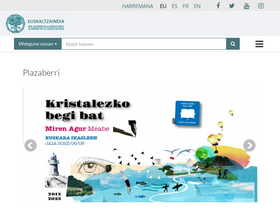 'euskaltzaindia.eus' screenshot