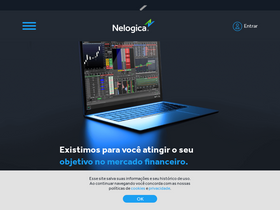 'nelogica.com.br' screenshot