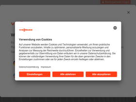 'viessmann.de' screenshot