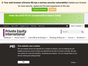 'privateequityinternational.com' screenshot
