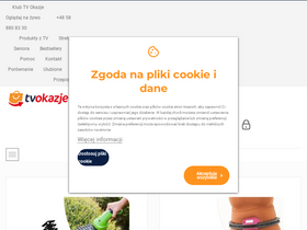 'tvokazje.pl' screenshot