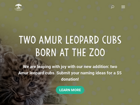 'pittsburghzoo.org' screenshot