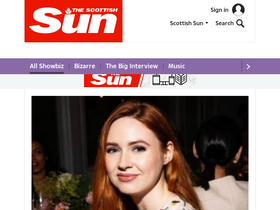 'thescottishsun.co.uk' screenshot