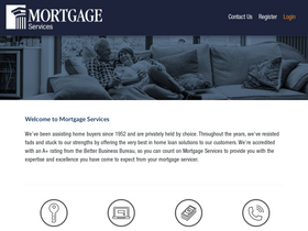 'servicehomeloan.com' screenshot