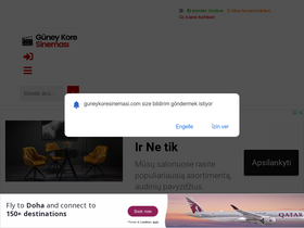 'guneykoresinemasi.com' screenshot