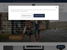 'fairfaxandfavor.com' screenshot