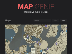 'mapgenie.io' screenshot