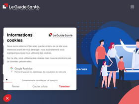 'le-guide-sante.org' screenshot