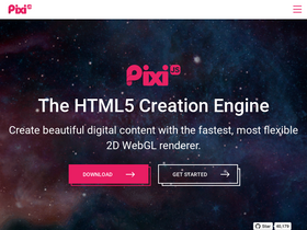 'pixijs.io' screenshot