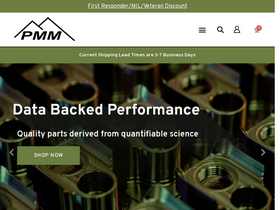 'parkermountainmachine.com' screenshot