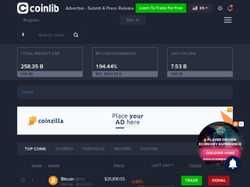 'coinlib.io' screenshot