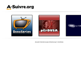 'a-suivre.org' screenshot