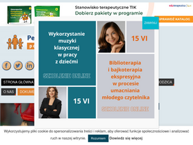 'pedagogika-specjalna.edu.pl' screenshot