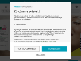'yliopistonverkkoapteekki.fi' screenshot