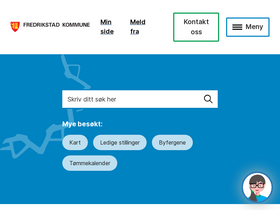 'fredrikstad.kommune.no' screenshot