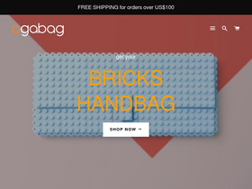agabag.com homepage screenshot