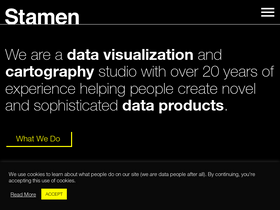 'stamen.com' screenshot