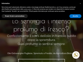 'oliocristofaro.it' screenshot