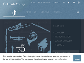 'henle.de' screenshot