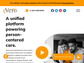 'evero.com' screenshot