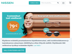 'nissen.fi' screenshot