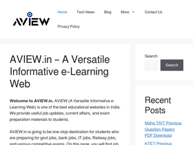 'aview.in' screenshot