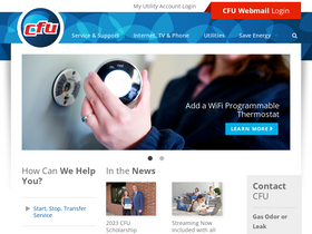 'cfu.net' screenshot