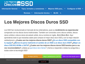 'losmejoresdiscosssd.es' screenshot