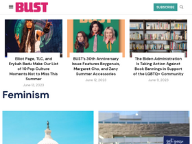 'bust.com' screenshot