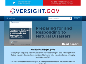 'abilityone.oversight.gov' screenshot