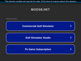 'modsb.net' screenshot