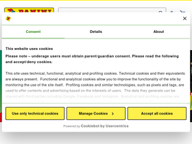 'panini.co.uk' screenshot