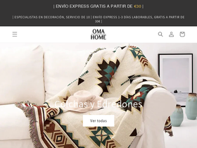 omahome.es homepage screenshot