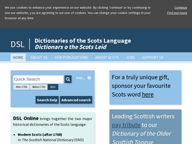 'dsl.ac.uk' screenshot