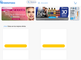 'farmatodo.com.co' screenshot