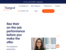 'testgrid.com' screenshot